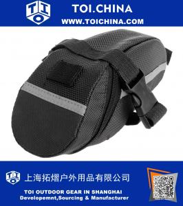 Bicicleta Bike impermeable Saddle Bag Tail Rear Cycling Seat bolsa de almacenamiento al aire libre