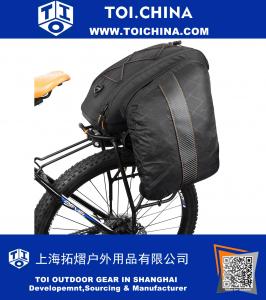 Bicycle Commuter Trunk Bag with Mini Panniers