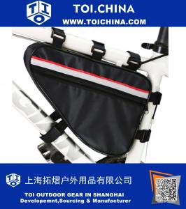 Bolso de cuadro de bicicleta Bolso de triángulo de ciclo Bicicleta debajo del asiento Bolso de tubo superior