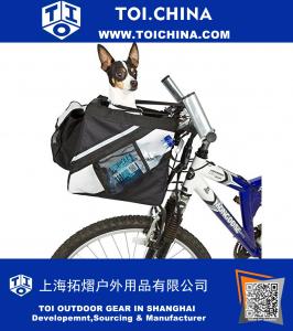 Bicycle Handlebar Small Puppy or Miniature Dog Carrier Basket