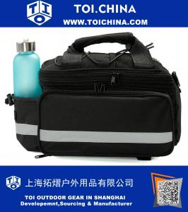 Bicycle Rear Seat Trunk Bag Handbag Bag Pannier Carrying Luggage Package Rack Cycling Waterproof