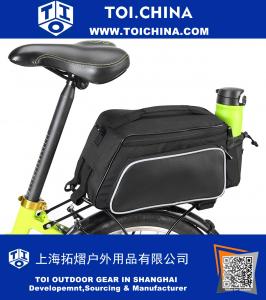 Bolsa de viaje trasero de asiento de bicicleta con correa