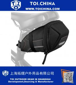 Bicycle Strap-On Bike Saddle Bag Bicycle Seat Pack Bag, Cycling Wedge with Multi-Size Options