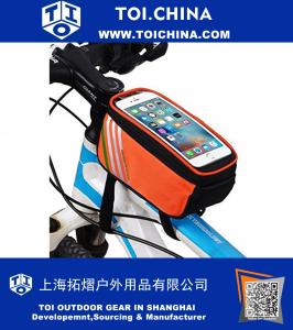 Bike Bicycle Handlebar Frame Pannier Front Top Tube Bag Pack Pouch