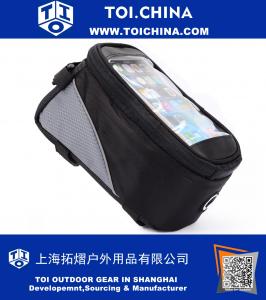 Каркас для велосипеда с футляром для карманных компьютеров Pannier Front Top Tube Bag Pack Чехол для iPhone 7 Plus