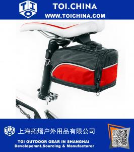 
Ciclismo bicicleta Saddle Outdoor Pouch Back Seat Bag Cesta de bicicleta de corrida Saddle Bag
