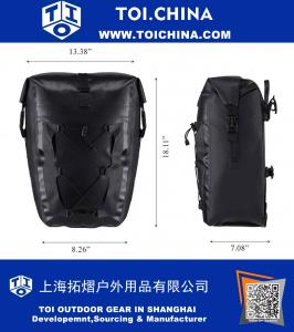 Bike Pannier Waterproof Large Capacity Outdoor Traveling Cycling Rear Seat Bag for Mountain Road Bike Trunk