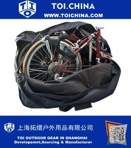 Bolso plegable de la caja del bolso del viaje de la bici que carga plegable del bolso de la bicicleta, caso del transporte de la bici