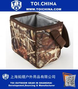 Camo Cooler, 9 Can Bolsa térmica con correa para el hombro, cremallera