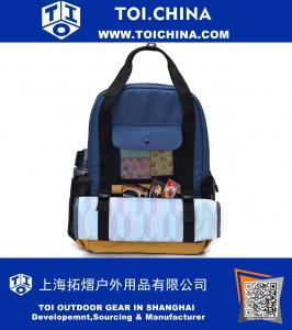 Cooler Backpack Водостойкая сумка Легкий рюкзак с кулером Большая вместимость 25 литров для пикника, кемпинга, пешего туризма 28 банок