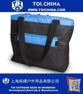 Cooler Bag, Insulated Soft Tote Bag, Perfect Size For The Beach, Picnic, Outdoor, Sports, Hiking and Camping