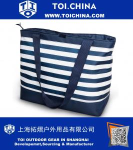 Cooler Bag, Insulated Soft Tote Bag, Perfect Size For The Beach, Picnic, Outdoor, Sports, Hiking and Camping