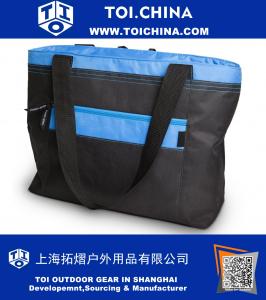 Cooler Bag, Insulated Soft Tote Bag, Perfect Size For The Beach, Picnic, Outdoor, Sports, Hiking and Camping
