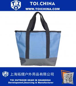Cooler Bag Zipper Insulated Picnic Lunch Bag Tote