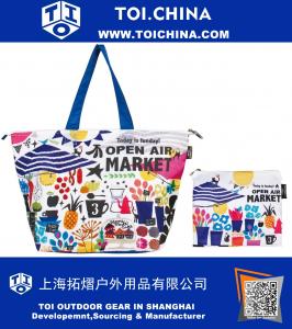 Cooler Bags Cooler Lunch Bag Lunch Tote Многоразовые сумки Открытый пикник Tote
