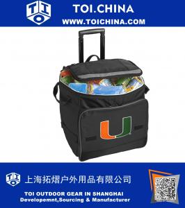 Cooler Miami Canes Rolling Cooler Bolsas