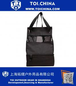Cooler Tote Backpack with Mesh