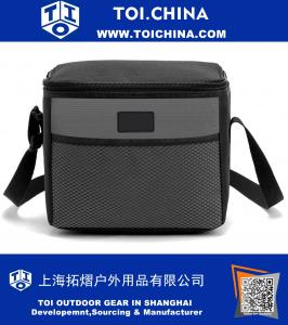 Kühltasche Insulated Lunch Bag, Lunchbox für Erwachsene mit verstellbarem Gurt und Reissverschluss Lunchbox