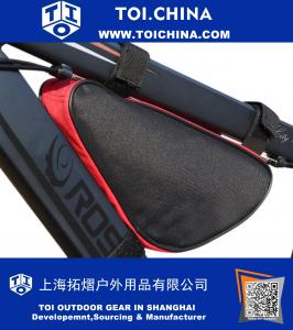 Saco de bicicleta ciclismo Top tubo triângulo saco bolsa de moldura de sela frontal