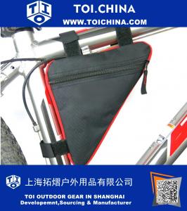 Ciclismo Bicicleta Bike Bag Tubo superior Triangle Bag Front Saddle Frame Estuche exterior