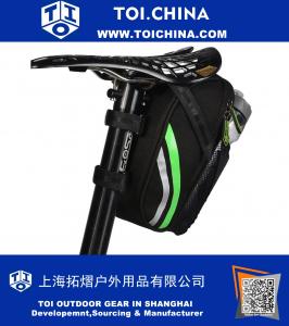 Radfahren Wasserdichte Satteltasche Wasserflasche Tasche Mountainbike Sattelstütze Tasche Rack Pack