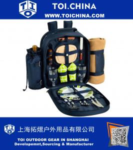 Deluxe Equipped 2 Person Picnic Backpack