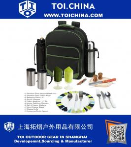 Deluxe Equipped 2 Person Picnic Backpack