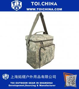 Deluxe Tan Digital Camouflage mit Tasche 12-Pack Vertikale Load Insulated Cooler Einkaufstasche
