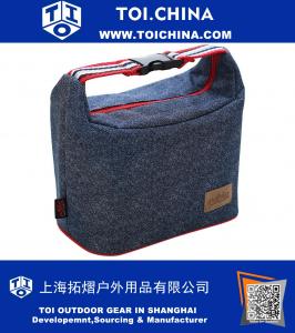 Denim Picnic Insulated Fashion Lunch Bag