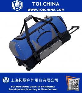 Drop-Bottom Wheeled Duffel Bag