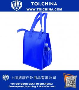 Eco-Friendly Lunch Tote - Insulated Hot and Cold Cooler Bag with Zip Closure