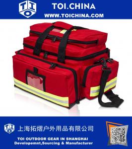 Bolsa roja de gran capacidad para emergencias