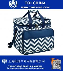 Equipped Insulated Picnic Cooler