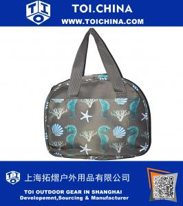 Fashion Print Insulated Water Resistant Small Lunch Cooler Tote Can Be Personalized
