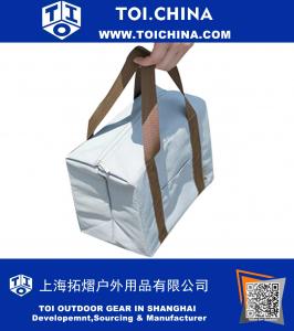 Мода Водонепроницаемая сумка для пикника Tote Большой изолированный кулер для путешествий Zipper Organizer Box с ремешком