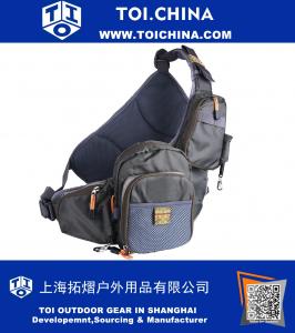Fly Fishing Sling Pack Adjustable Backpack Fishing Sling Bag