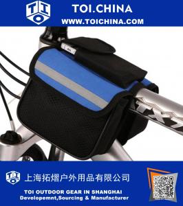 Foldable Mountain Bike Bag Rear Bicycle Front Two side Tube Bags for Pipe
