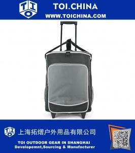Foldable trolley cooler bag Wheeled Soft Cooler