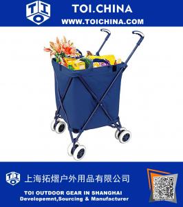 Folding Shopping Cart - Versacart Transit Utility Cart