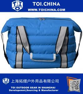 Тяжелый мягкий складной сумка для охлаждения - вмещает 16 банок - легкий тепловой охладитель с толстой подкладкой и изоляцией