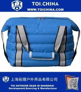 Тяжелый мягкий складной сумка для охлаждения - вмещает 16 банок - легкий тепловой охладитель с толстой подкладкой и изоляцией