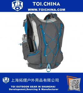 Hydration Backpack With Front-Facing Bottles