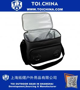 Açık Traveling için yalıtımlı Bluetooth Hoparlör Soğutucu Çanta Piknik Soğutucu Çanta