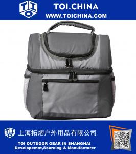 Isolierte Doppeldecker Extra Large Cooler Lunch Bag