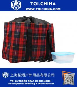 Insulated Lunch Bag, Large Cooler Tote Lunch Box For Outdoor Picnic Travel