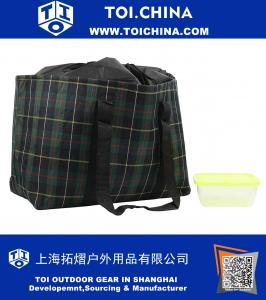 Insulated Lunch Bag, Large Cooler Tote Lunch Box For Outdoor Picnic Travel