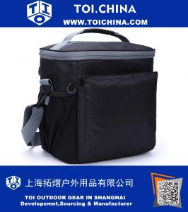 Insulated Lunch Bag Men and Women Soft Cooler Lunch Box Tote with Shoulder Strap, Leakproof Liner, 24 Can
