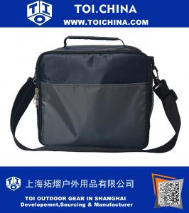 Saco de almoço isolado Tote Lunch Box Container Cooler Bag Picnic Bag com Alça de Ombro Destacável para Homens Adultos Trabalho Viagem Ao Ar Livre