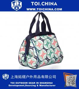Isolierte Lunch-Bag mit Reißverschluss und Eisbeutel, ideale Größe für Arbeit oder Schule
