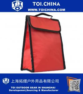 Изолированный обеденный мешок для лотков - Roll Top Lunchbox подходит для рюкзака